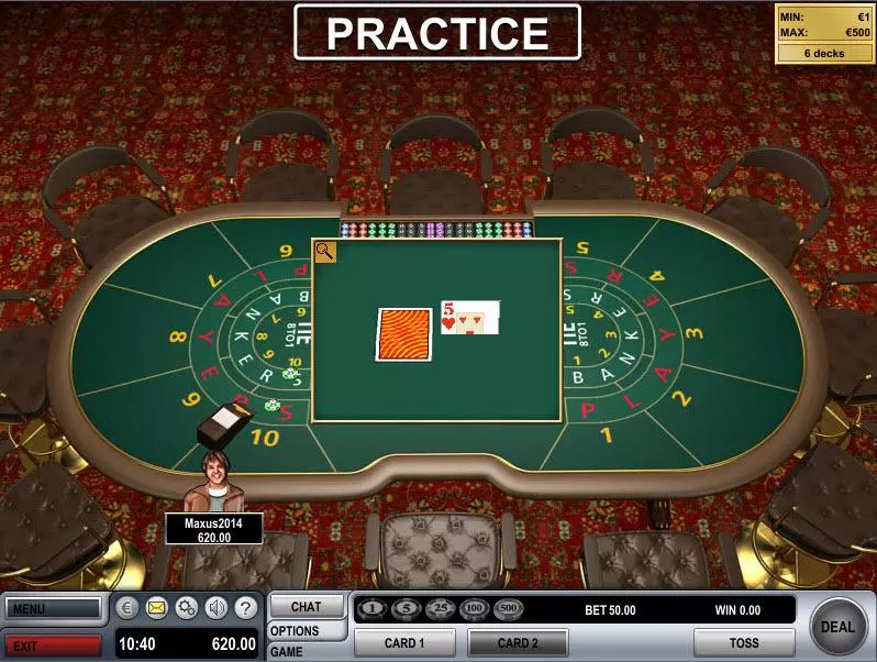 Baccarat made by Boss Media - Table ScreenShot