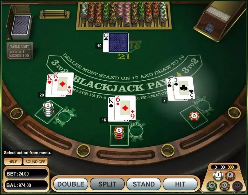 Pirate 21 Blackjack made by BetSoft - Table ScreenShot