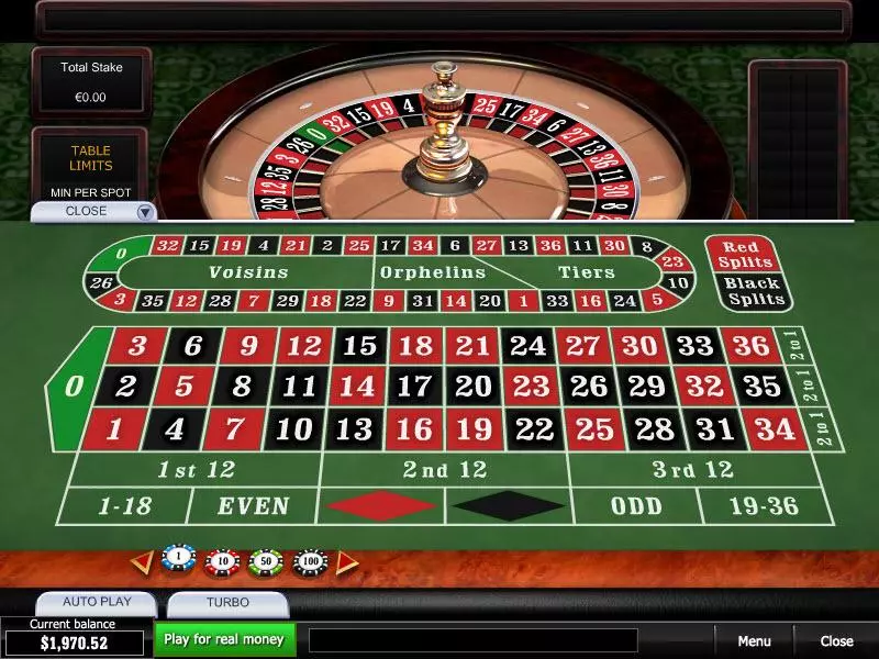 3D Roulette Premium made by PlayTech - Table ScreenShot