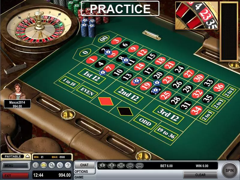 American Roulette made by Boss Media - Table ScreenShot