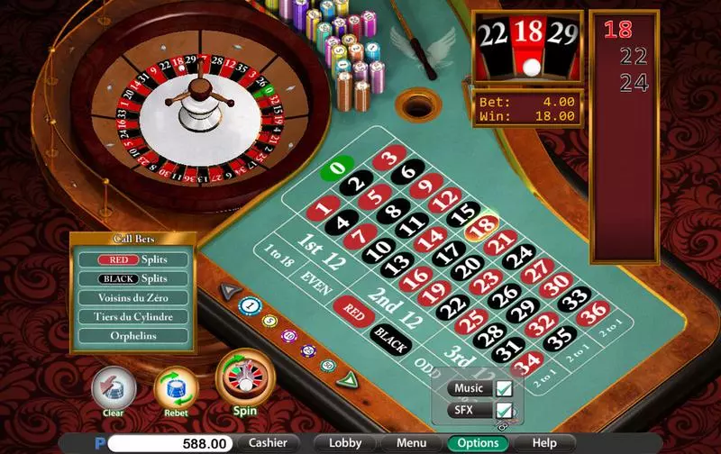 European Roulette made by Saucify - Table ScreenShot