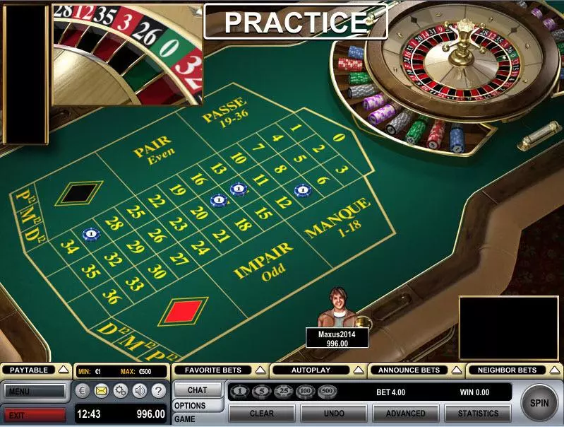 French Roulette made by Boss Media - Table ScreenShot