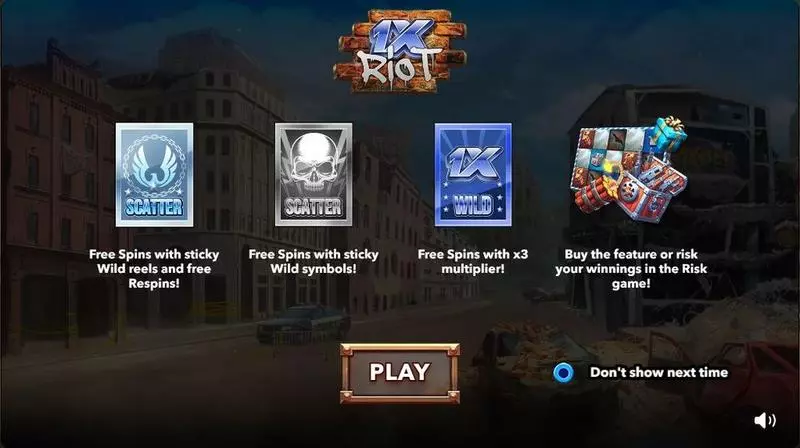 1X Riot Slots made by Mascot Gaming - Info and Rules