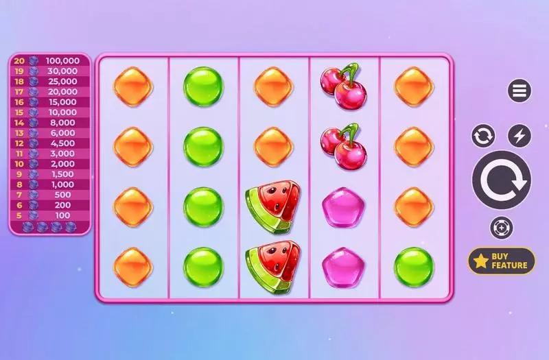 20 Sweet Candies Slots made by Apparat Gaming - Info and Rules