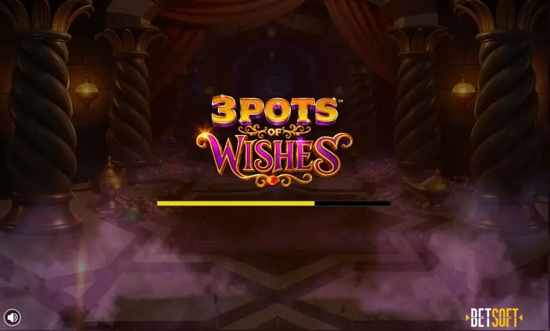 3 Pots of Wishes Slots made by BetSoft - Introduction Screen