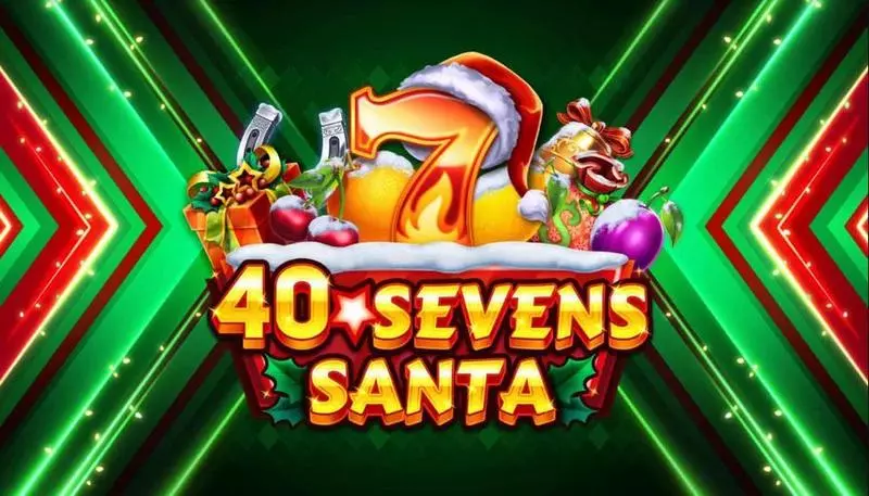 40 Sevens Santa Slots made by Apparat Gaming - Introduction Screen