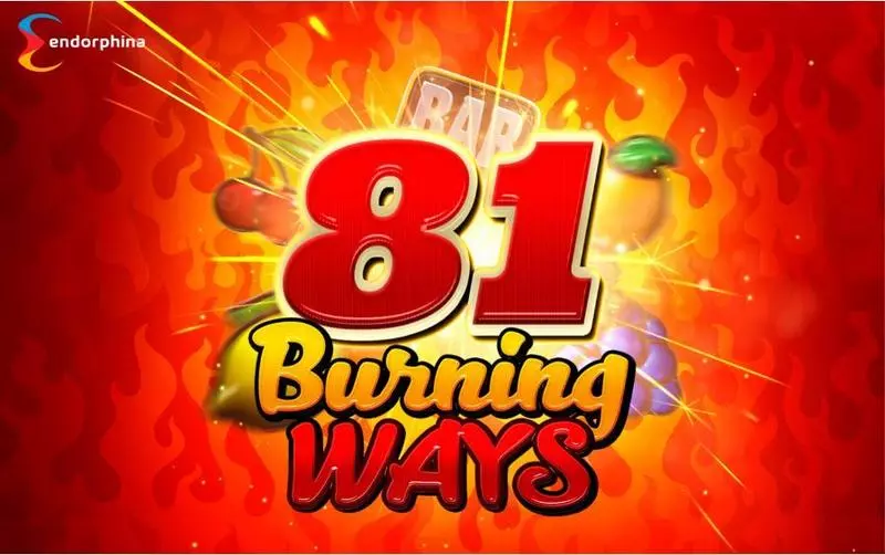 81 Burning Ways Slots made by Endorphina - Introduction Screen