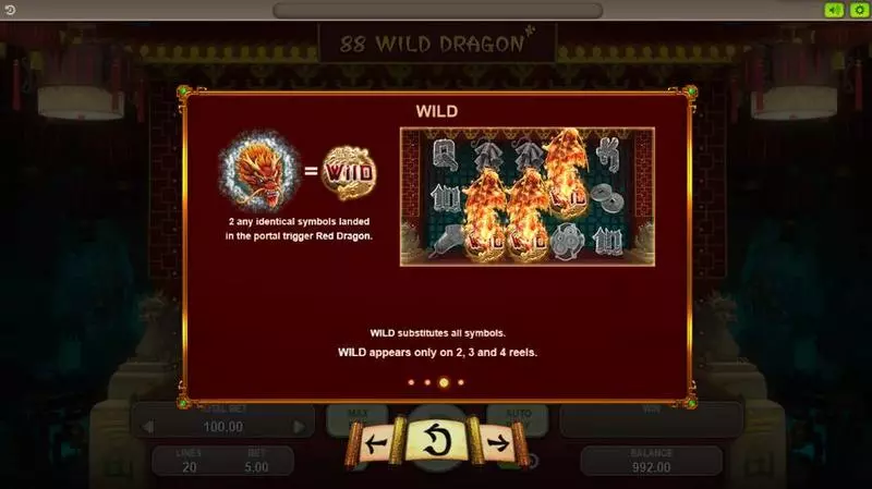 88 Wild Dragons Slots made by Booongo - Bonus 2