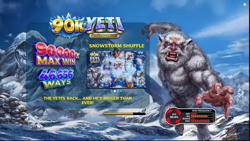 90K Yeti Gigablox Slots made by 4ThePlayer - Info and Rules