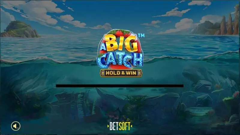 A Big Catch – HOLD and WIN Slots made by BetSoft - Introduction Screen