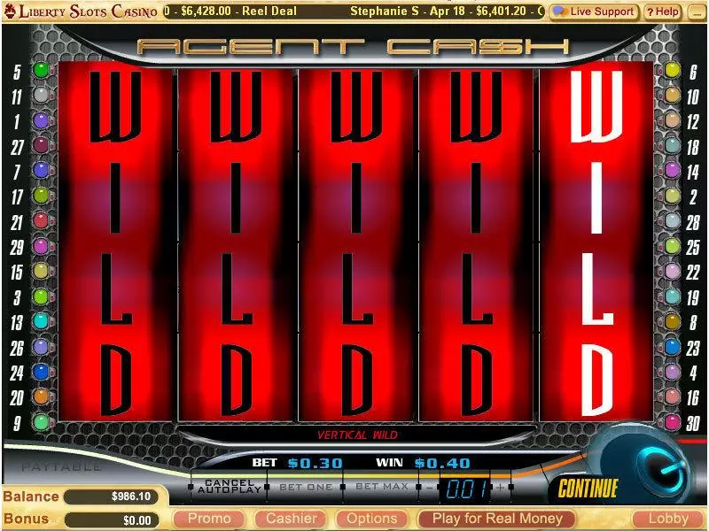 Agent Cash Slots made by WGS Technology - Bonus 4
