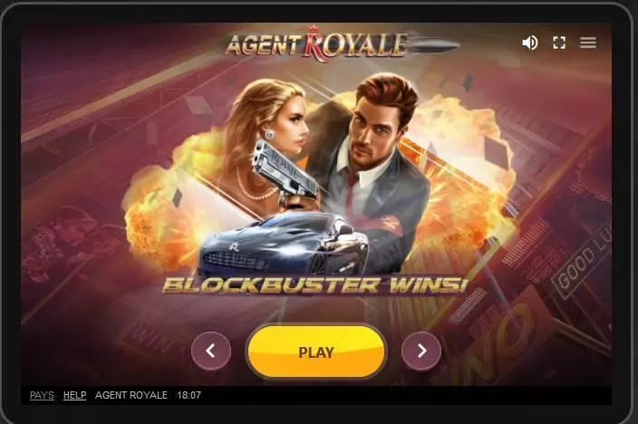 Agent Royale Slots made by Red Tiger Gaming - Info and Rules