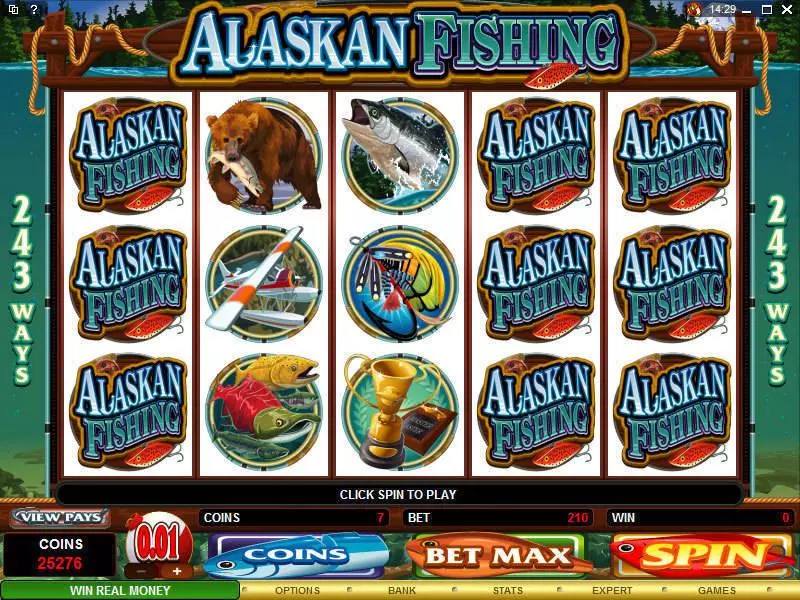 Alaskan Fishing Slots made by Microgaming - Main Screen Reels