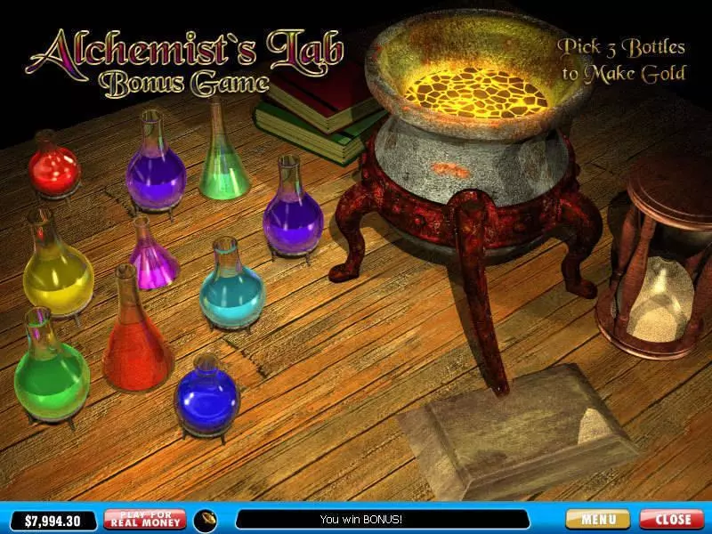 Alchemists Lab Slots made by PlayTech - Bonus 1