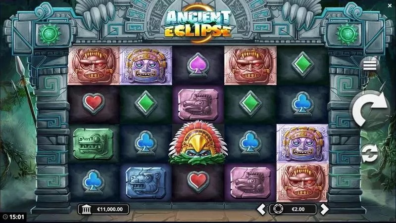 Ancient Eclipse  Slots made by Bang Bang Games - Main Screen Reels
