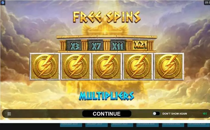 Ancient Fortunes: Zeus  Slots made by Microgaming - Info and Rules