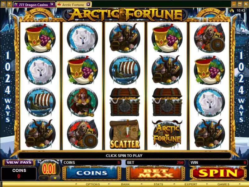 Arctic Fortune Slots made by Microgaming - Main Screen Reels