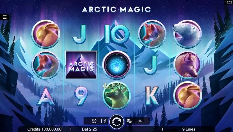 Arctic Magic Slots made by Microgaming - Main Screen Reels