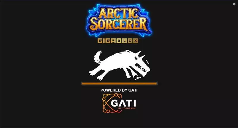 Arctic Sorcerer Gigablox Slots made by ReelPlay - Introduction Screen