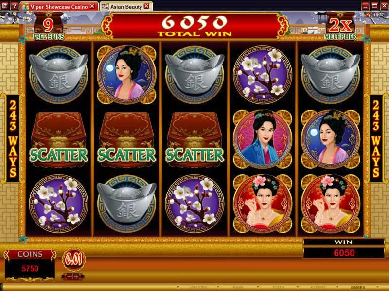 Asian Beauty Slots made by Microgaming - Bonus 2