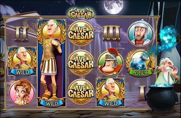 Ave Caesar Slots made by Leander Games - Main Screen Reels