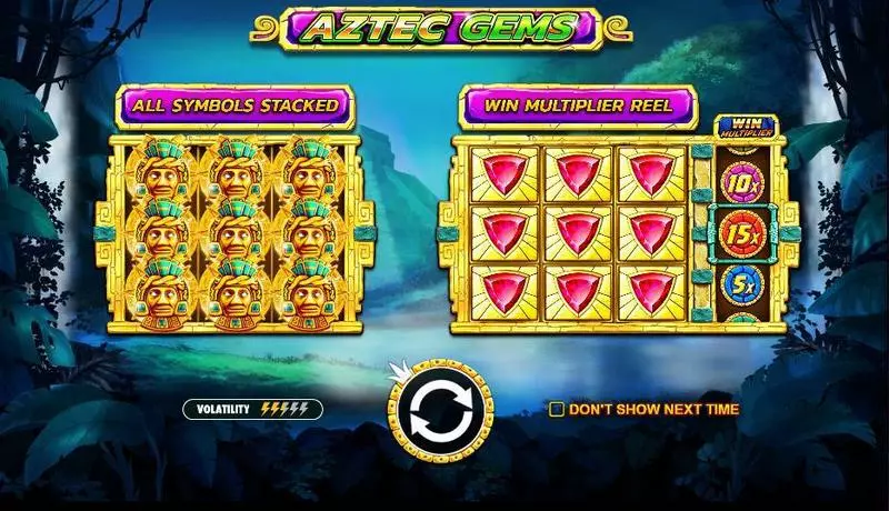 Aztec Gems Slots made by Pragmatic Play - Info and Rules