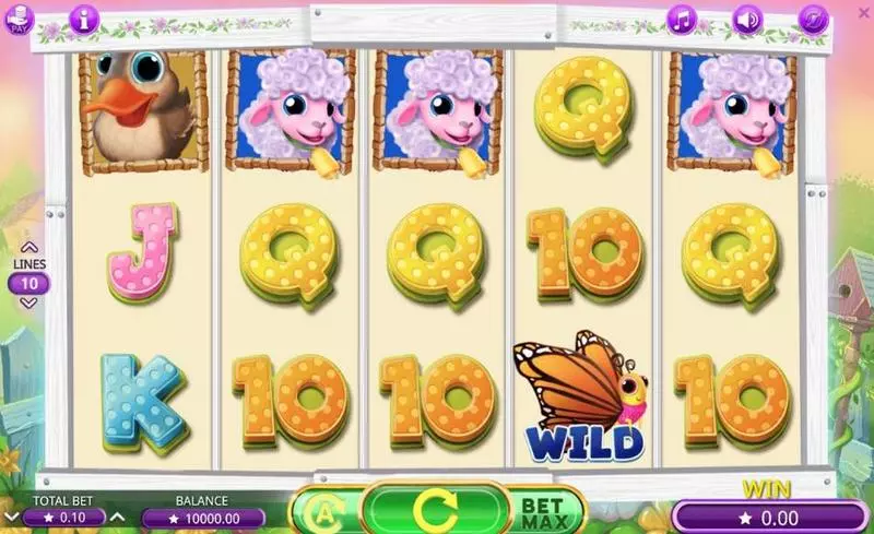 Baby Bloomers Slots made by Booming Games - Main Screen Reels