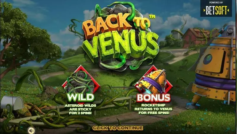 Back to Venus Slots made by BetSoft - Info and Rules