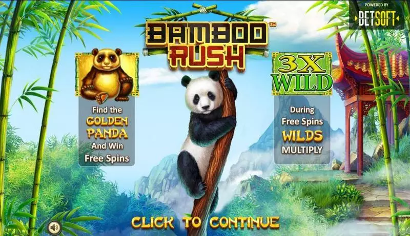 Bamboo Rush  Slots made by BetSoft - Info and Rules