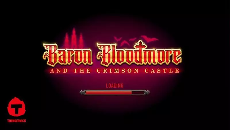 Baron Bloodmore and the Crimson Castle Slots made by Thunderkick - Logo