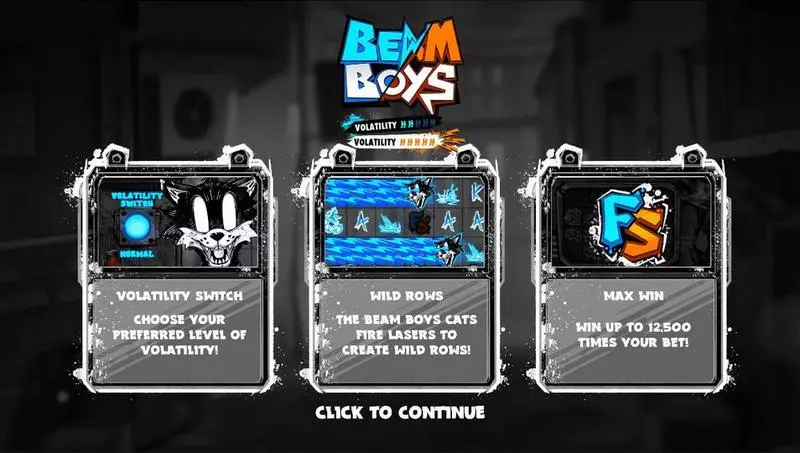 Beam Boys Slots made by Hacksaw Gaming - Info and Rules