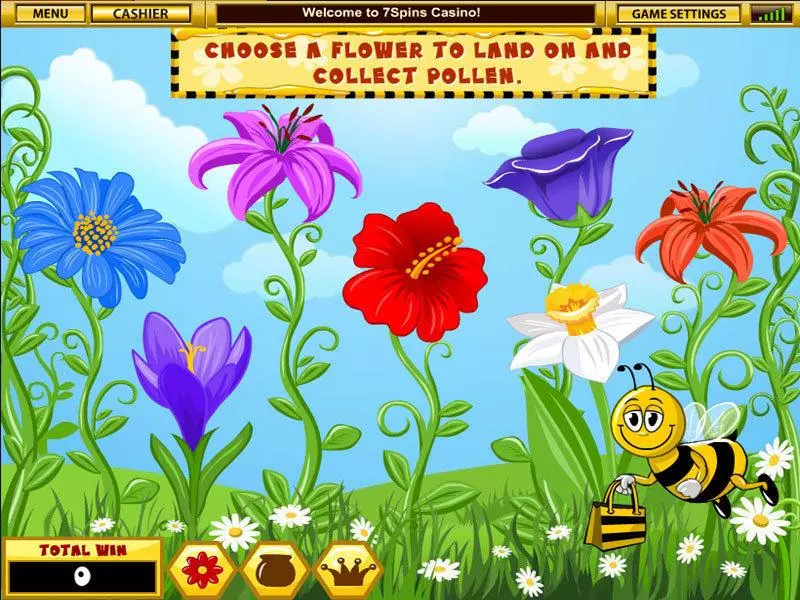 Bee Land Slots made by Topgame - Bonus 1