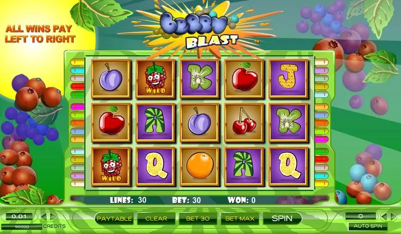 Berry Blast Slots made by Amaya - Main Screen Reels