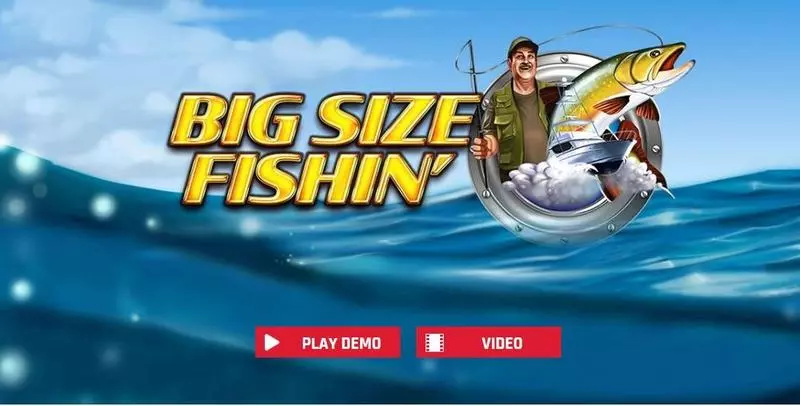 Big Size Fishin' Slots made by Red Rake Gaming - Introduction Screen