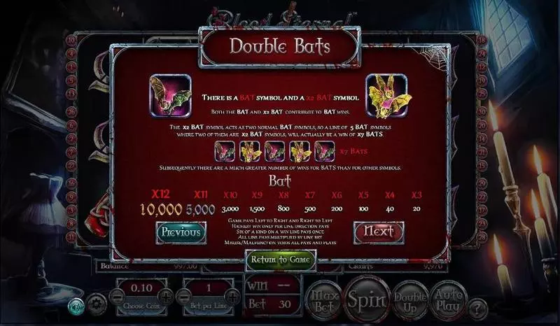 Blood Eternal Slots made by BetSoft - Bonus 2