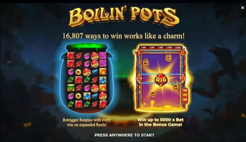 Boiling Pots  Slots made by Yggdrasil - Info and Rules