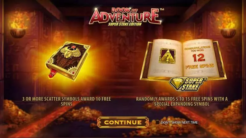 Book of Adventure: Super Stake Edition Slots made by StakeLogic - Info and Rules