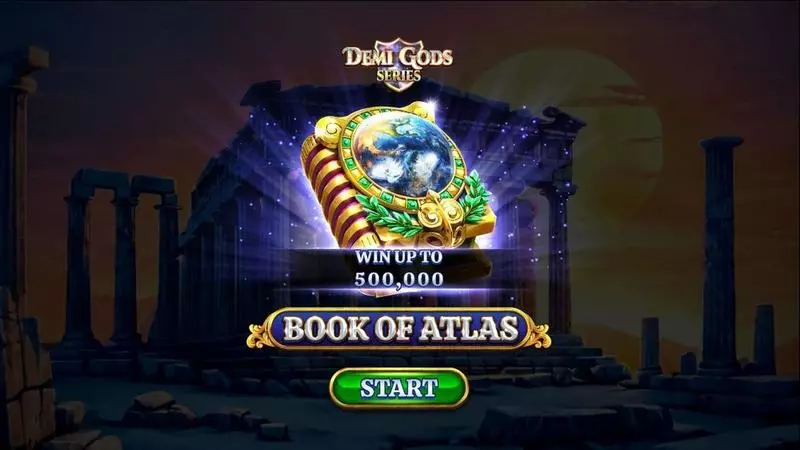 Book Of Atlas Slots made by Spinomenal - Introduction Screen