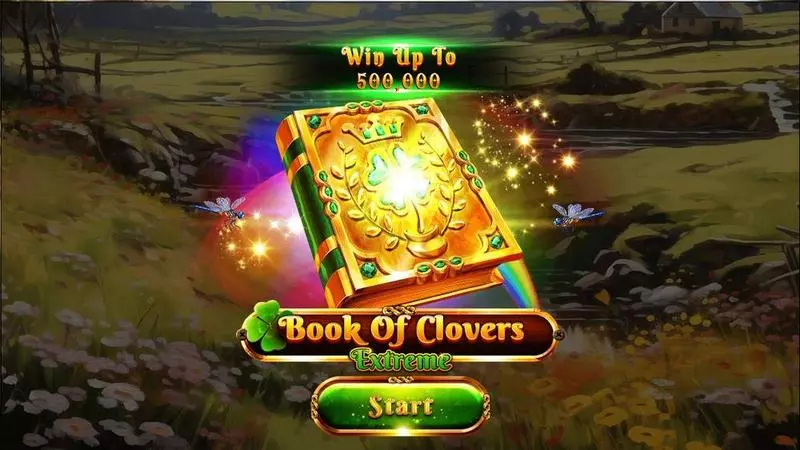 Book Of Clovers – Extreme Slots made by Spinomenal - Introduction Screen