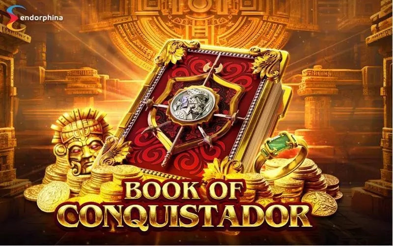 Book of Conquistador Slots made by Endorphina - Introduction Screen