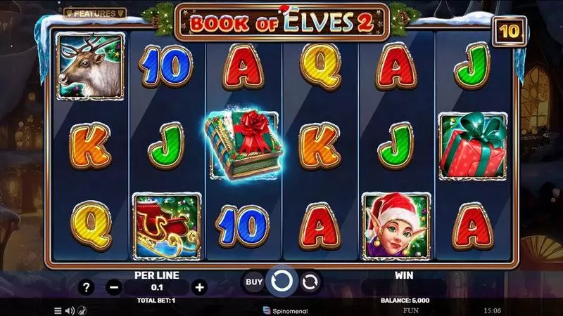 Book Of Elves 2 Slots made by Spinomenal - Main Screen Reels