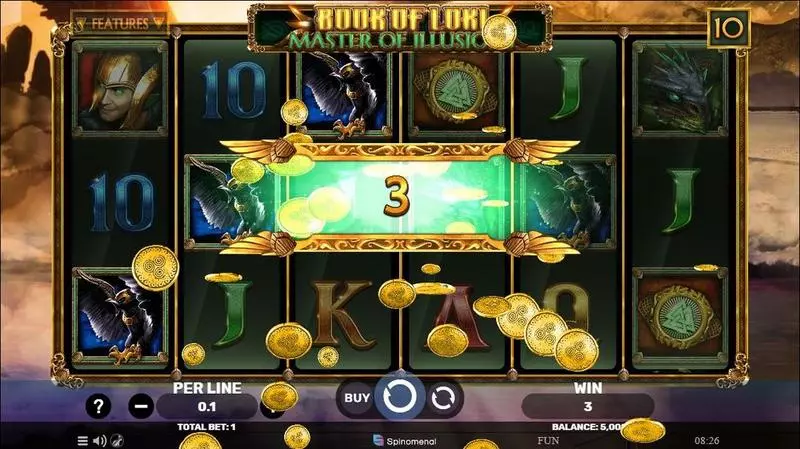 Book Of Loki – Master Of Illusions Slots made by Spinomenal - Winning Screenshot
