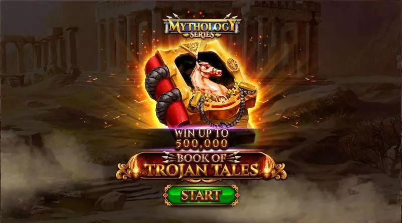 Book Of Trojan Tales Slots made by Spinomenal - Introduction Screen