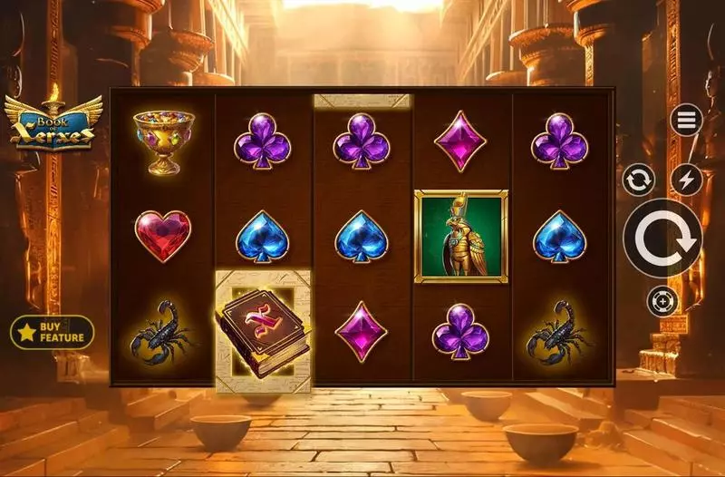 Book Of Xerxes Slots made by Apparat Gaming - Main Screen Reels