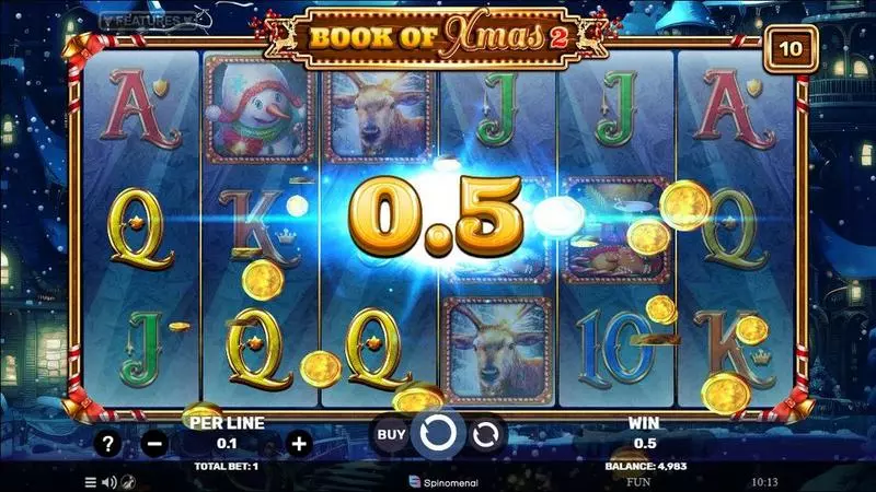 Book Of Xmas 2 Slots made by Spinomenal - Winning Screenshot