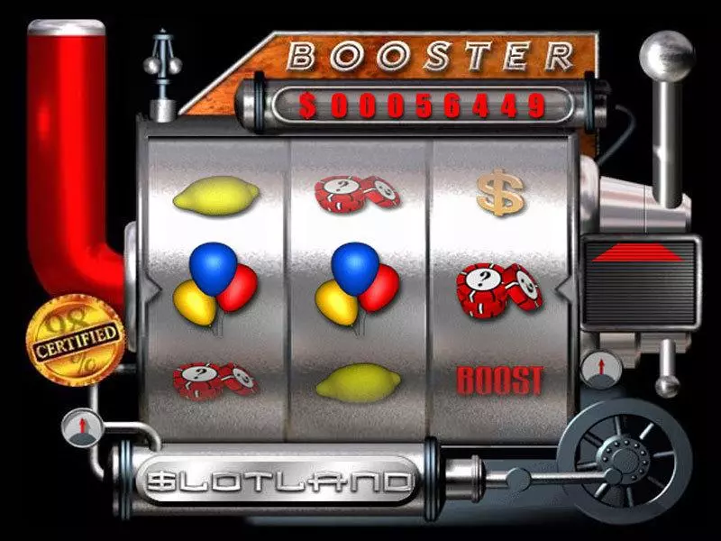 Booster Slots made by Slotland Software - Main Screen Reels
