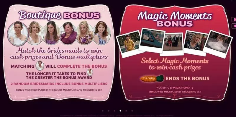 Bridesmaids Slots made by Microgaming - Info and Rules