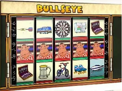 Bullseye Slots made by iGlobal Media - Main Screen Reels