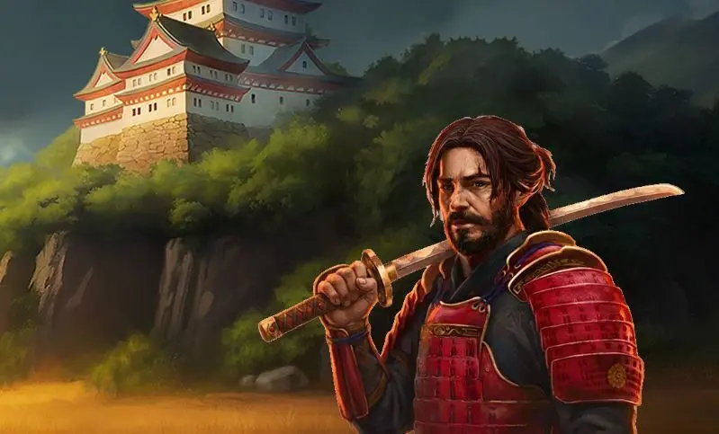 Bushido Gold Slots made by Elk Studios - Introduction Screen