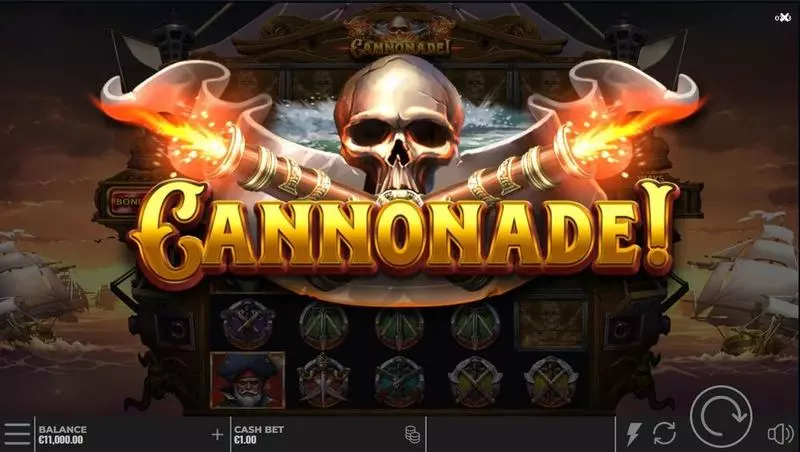 Cannonade! Slots made by Yggdrasil - Logo